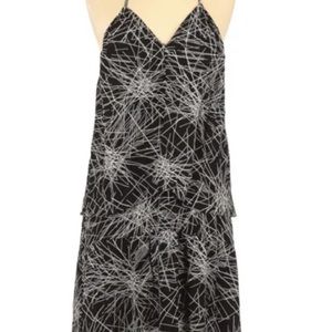 Diane Von Furstenberg DVF black silk halter dress size small RARE HTF GORGEOUS